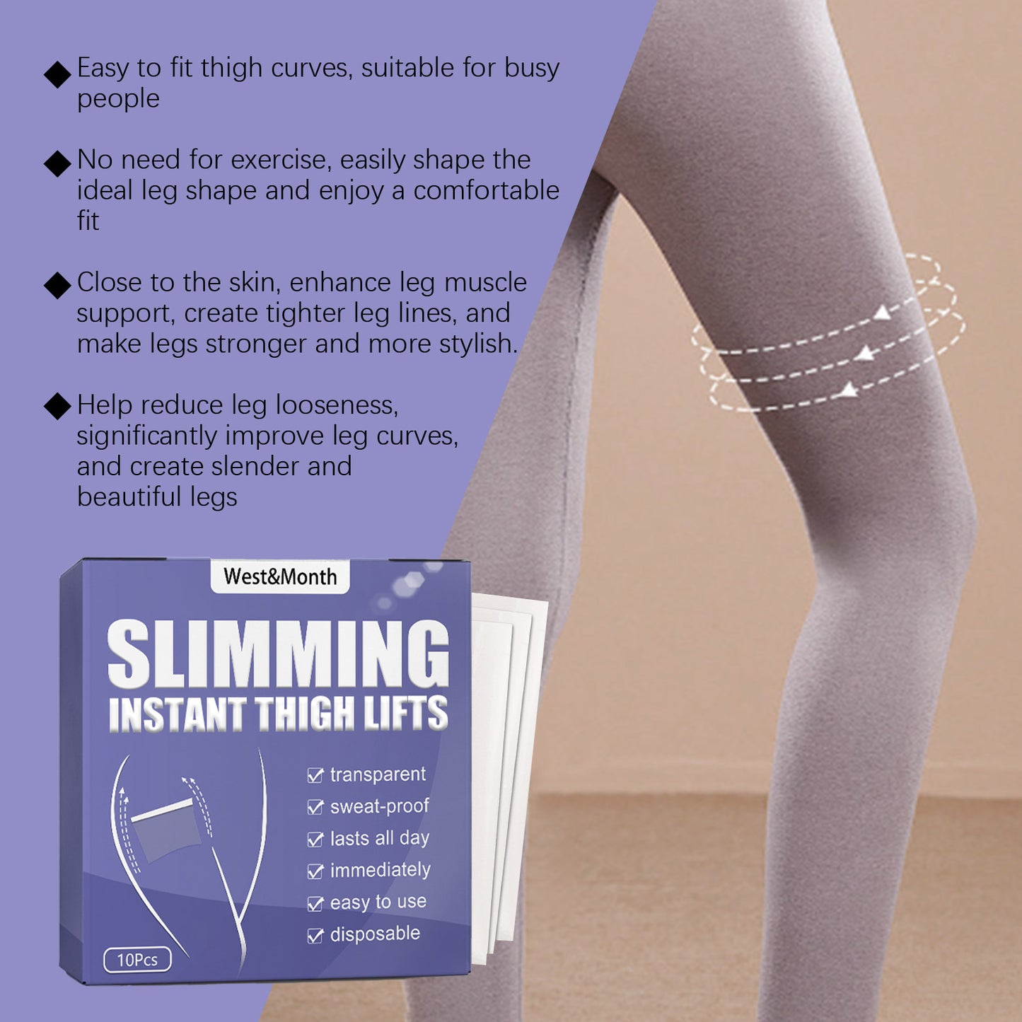Leg Lifting Moisturizing Firming Patch